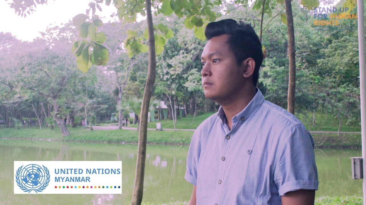 Still from Youth Standing Up for Human Rights