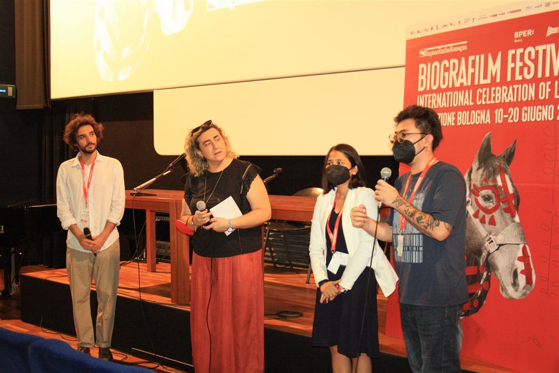 Q&A at Biografilm Festival Bologna