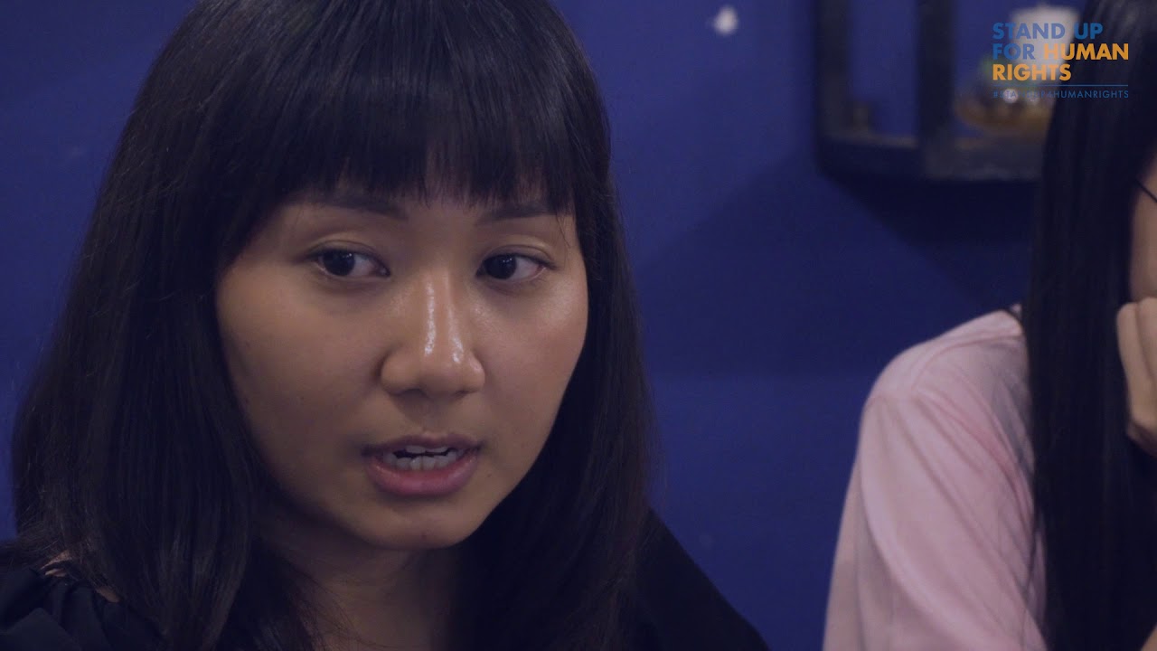 Still from Youth Stand Up for Human Rights